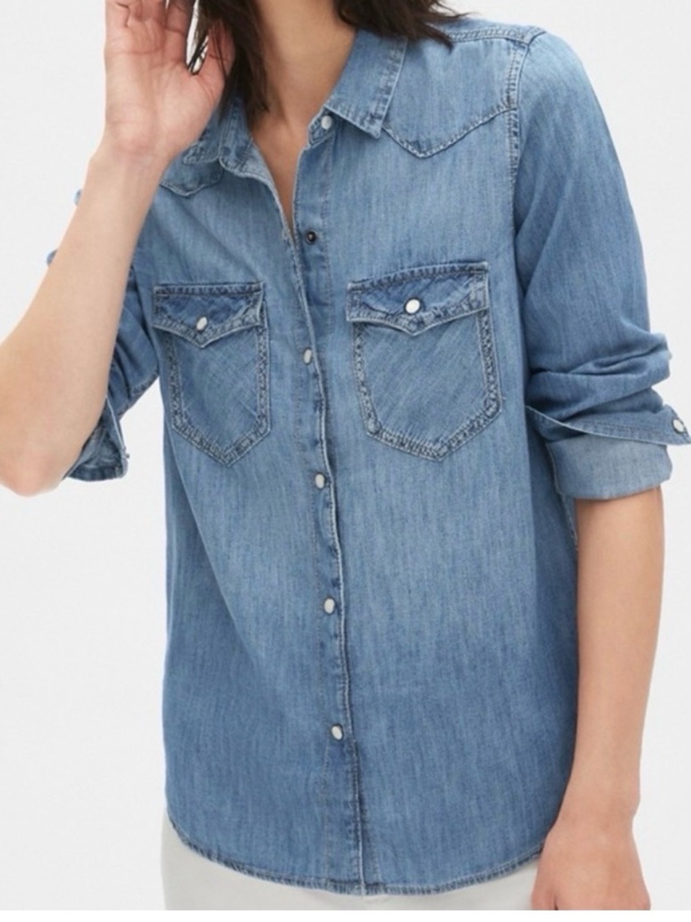 GAP 1969 Denim Button Down